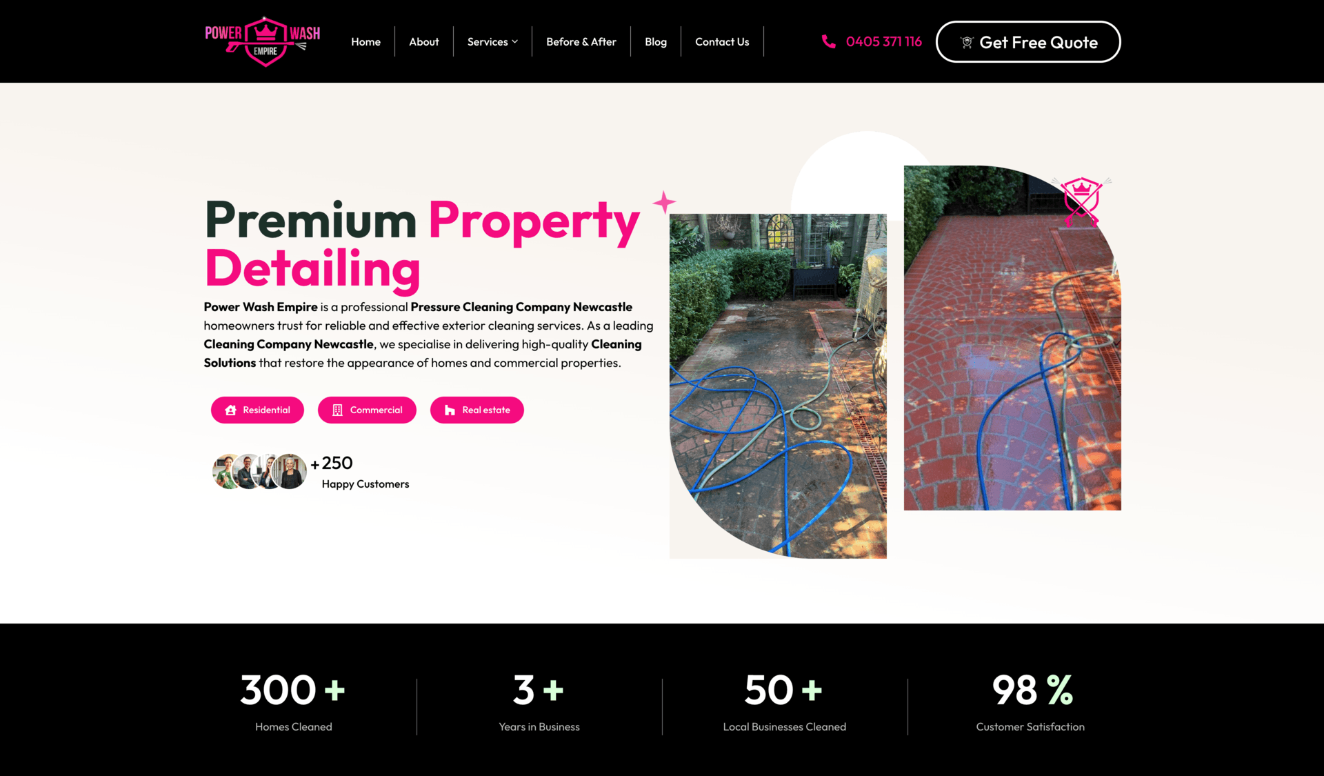 Power Wash Empire — previous website